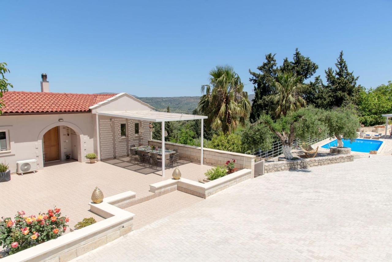 Villa Chrysallis With Heated Pool Georgioupoli Dış mekan fotoğraf