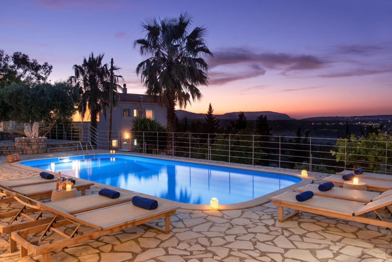 Villa Chrysallis With Heated Pool Georgioupoli Dış mekan fotoğraf