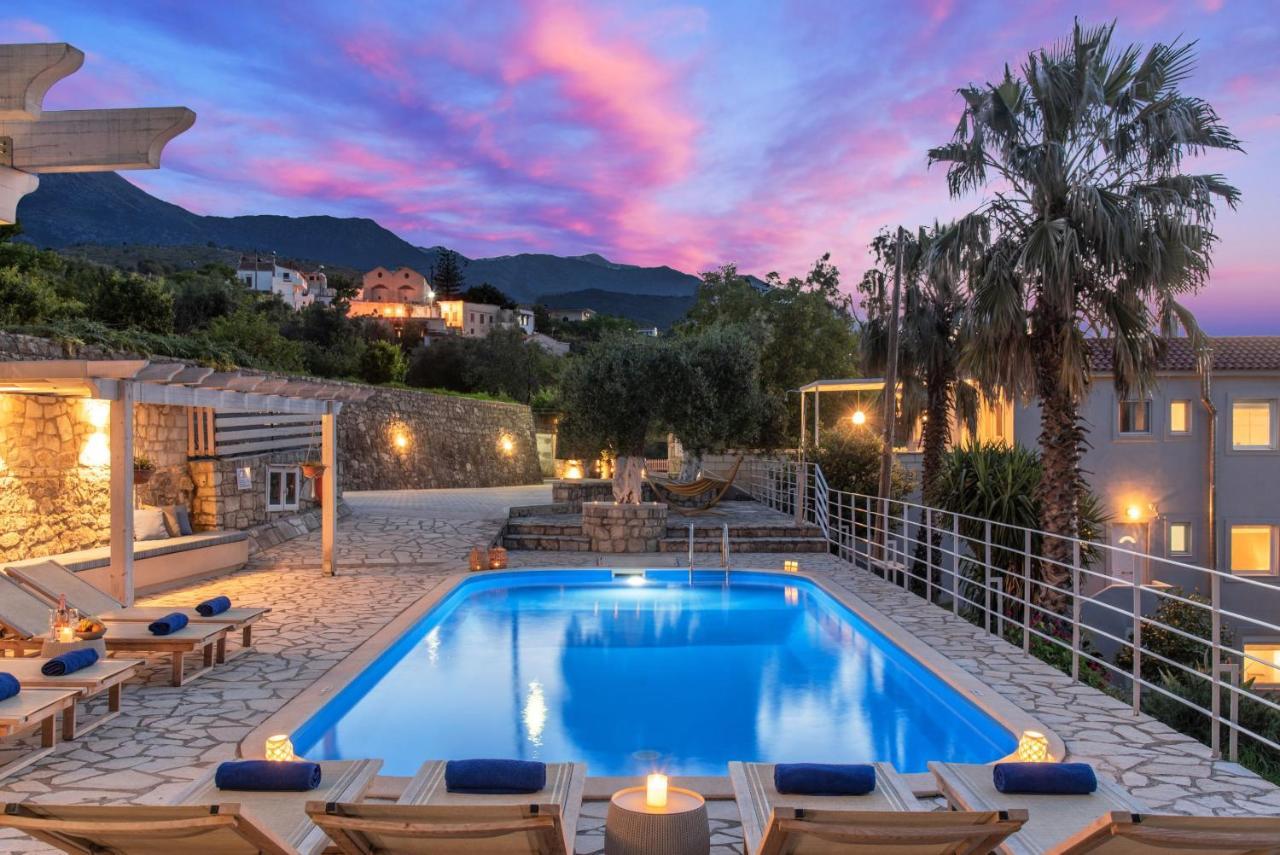 Villa Chrysallis With Heated Pool Georgioupoli Dış mekan fotoğraf