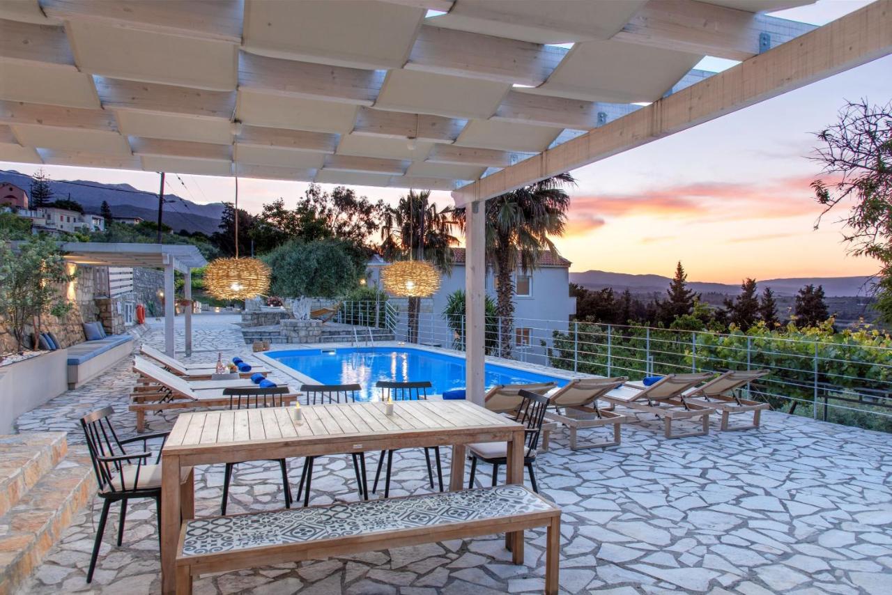 Villa Chrysallis With Heated Pool Georgioupoli Dış mekan fotoğraf