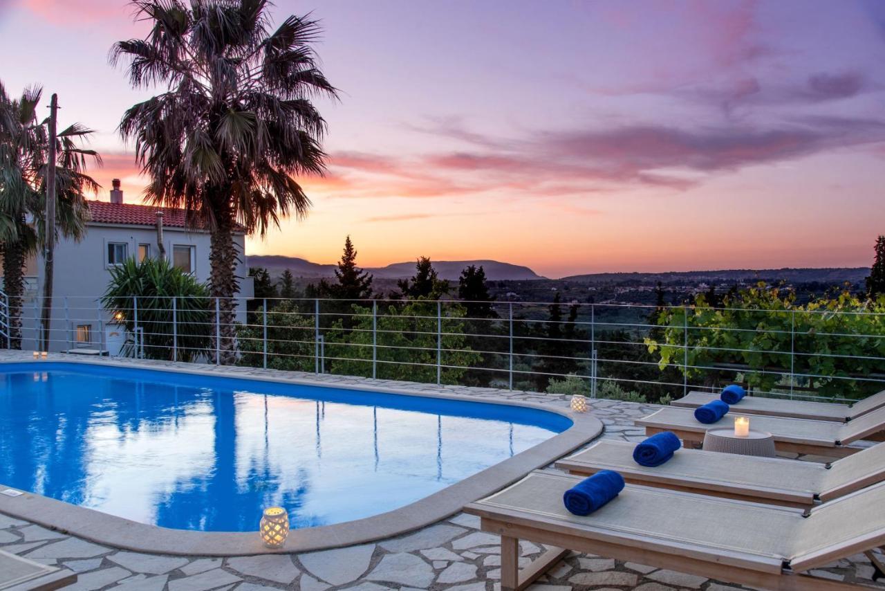 Villa Chrysallis With Heated Pool Georgioupoli Dış mekan fotoğraf