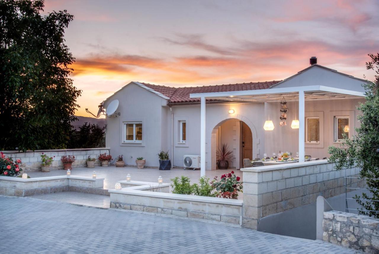 Villa Chrysallis With Heated Pool Georgioupoli Dış mekan fotoğraf